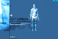 Webdesign pro Festival Konfrontace 2002